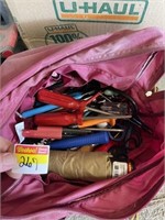 Bag full of tools, stethoscope