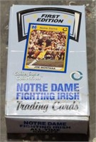 First Edition Notre Dame Trading Cards
