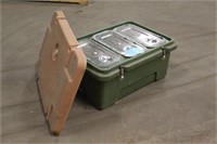 Military Style Food Warmer, Approx 24"x16"x12"
