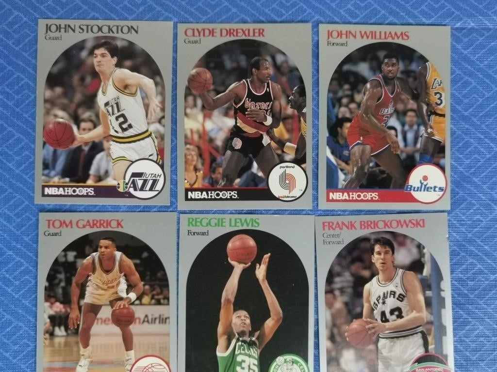 Group of Vintage Basketball Cards