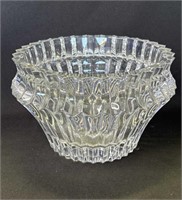 Vintage crystal cut bowl