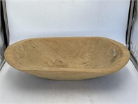 Dough bowl with crack on side