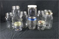 Vintage Ball, Mason, & Kerr Jars for Canning