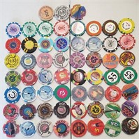59 Foreign, Cruise And Advertising Casino Chips