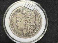 (1) 1900 S Morgan Dollar