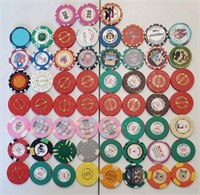 59 Foreign, Cruise And Advertising Casino Chips