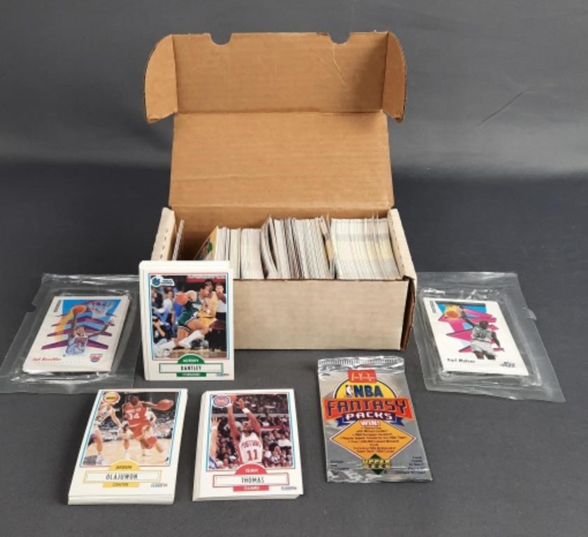 Assorted Basketball Trading Cards
