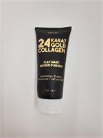 24 Karat Gold Collagen clay mask