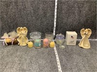 Candle and Candle Holder Bundle