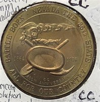 1976-CC Nevada Comm Medallion