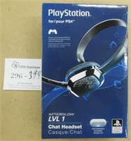 Sony PS4 Afterglow LVL 1 Chat Headset