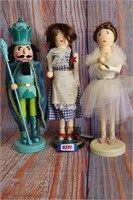 Set of 3 Nutcracker Figures