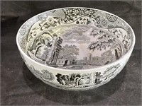 Spode Black Italian Transferware Bowl