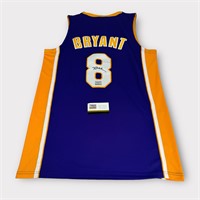 Kobe Bryant Autographed #8 NBA Finals Jersey COA