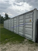 40ft, single trip container, w/5 doors