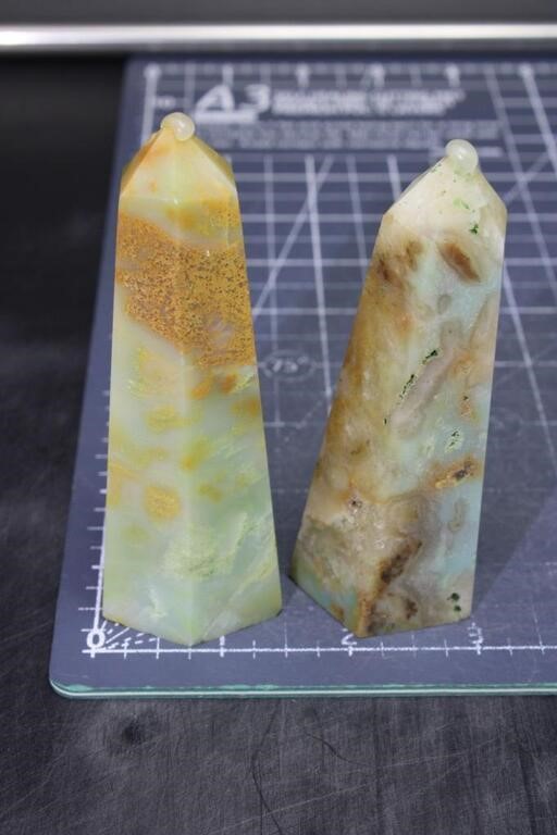 2, Large Caribbean Calcite Towers, 11oz