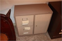 2 Drawer and Metal Door Filing Cabinet #4