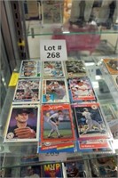 36 baseball cards: