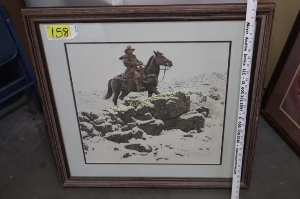Horse & Rider Bama 1991 #54/1250