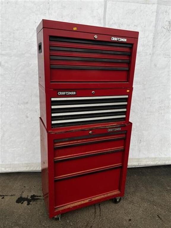 Craftsman Stacking 3 Part Tool Chest