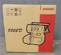 Sealed Janome 8002D Sewing Machine