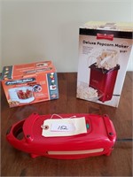 Popcorn Maker, Chopper & Red Copper Grill