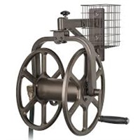 Style Selections Steel 125-ft Wall-mount Hose Reel