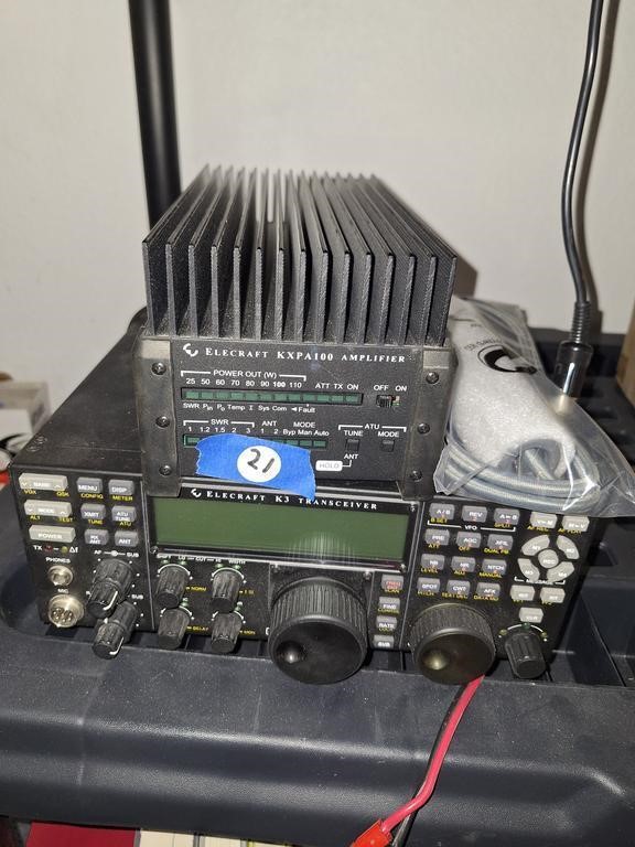 ELECRAFT K3 TRANSCEIVER & KXPA100 AMPLIFIER