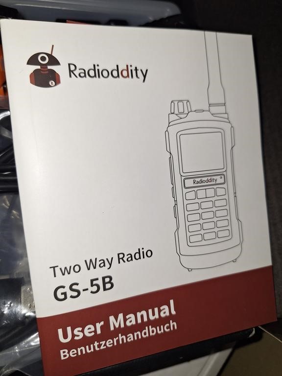RADIODDITY GS-5B TWO WAY RADIO