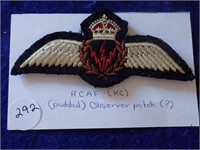 RCAF Oberver Patch (padded)