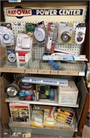 Ray-O-Vac Display Full, Flashlights, Fuses, More