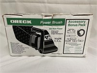 Oreck power brush 360 Watt power vacuum In good