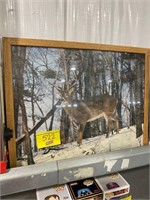 FRAMED DEER BUCK PRINT