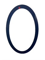 Blue Oval Photo Prop