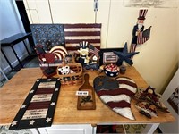 Asst Of Americana Decor