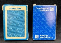 Vintage Pan Am & Continental Airlines Playing Card