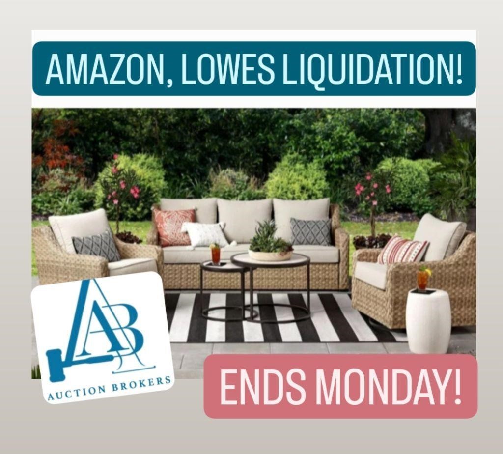 AMAZON & LOWES Retail Auction ENDS 7-15