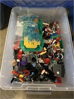 Tote of Lego Pieces
