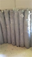 62" Athletic Grey Nylon Box Mesh Table Cloth Roll