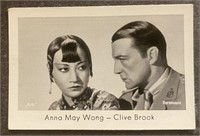 ANNA MAY WONG: JASMATZI Tobacco Card (1932)