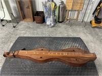 James Luther Hand Carved Mountain Dulcimer
