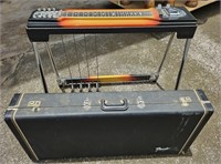 Fender 400-8 lap steel pedal guitar w/case extras