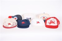 Vintage Mobil Pegasus Hats/Caps