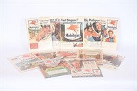 Vintage Mobiloil & Mobilgas Advertisements