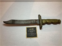 Vintage Brass Handled Dagger