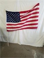 5 ft flag on Pole