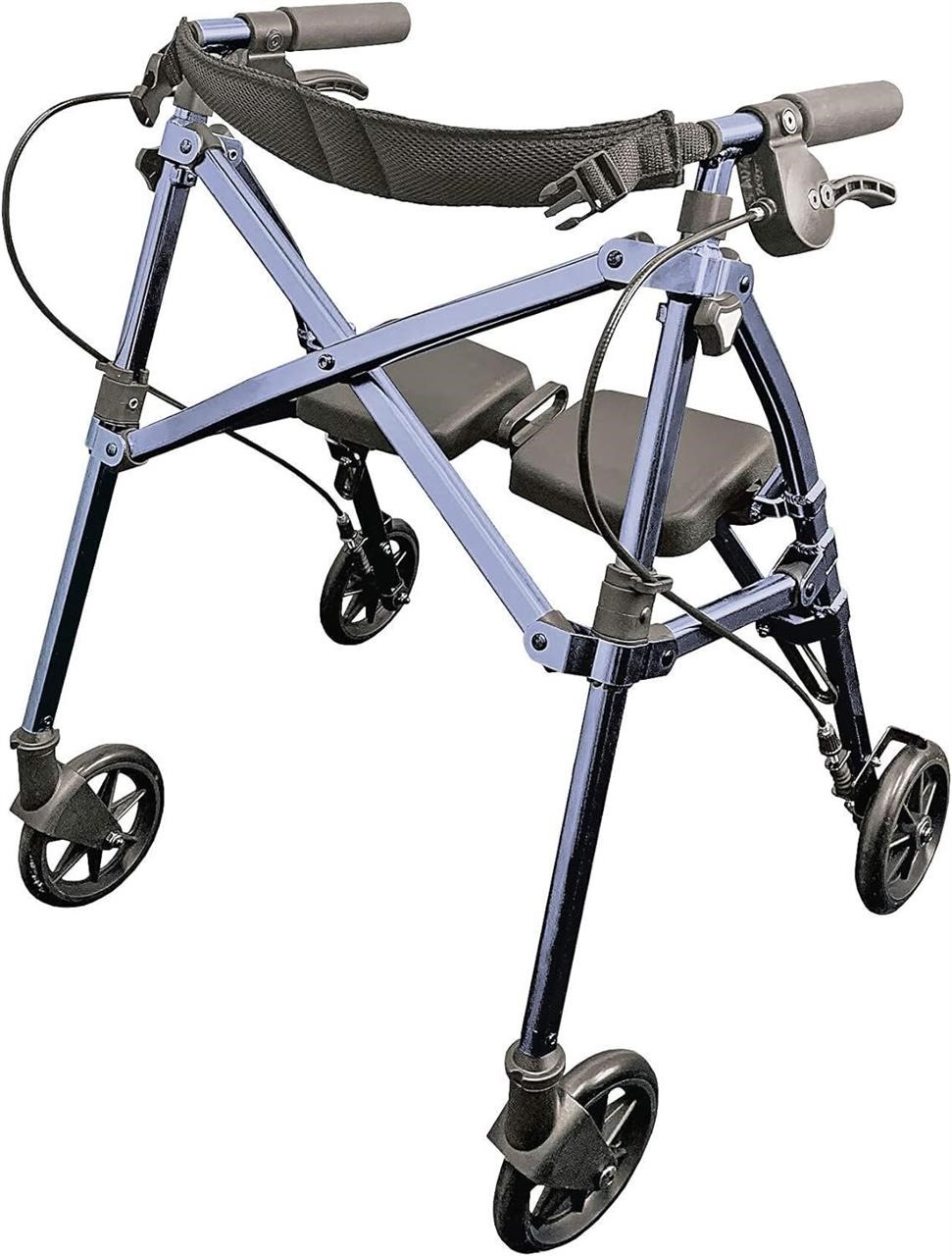 Able Life Space Saver Rollator  Jr  Blue