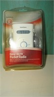 RadioShack Digital AM/FM Pocket Radio