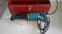 Makita recipricating saw, case