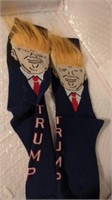 New, one pair of hairy TRUMP socks ! Now there's